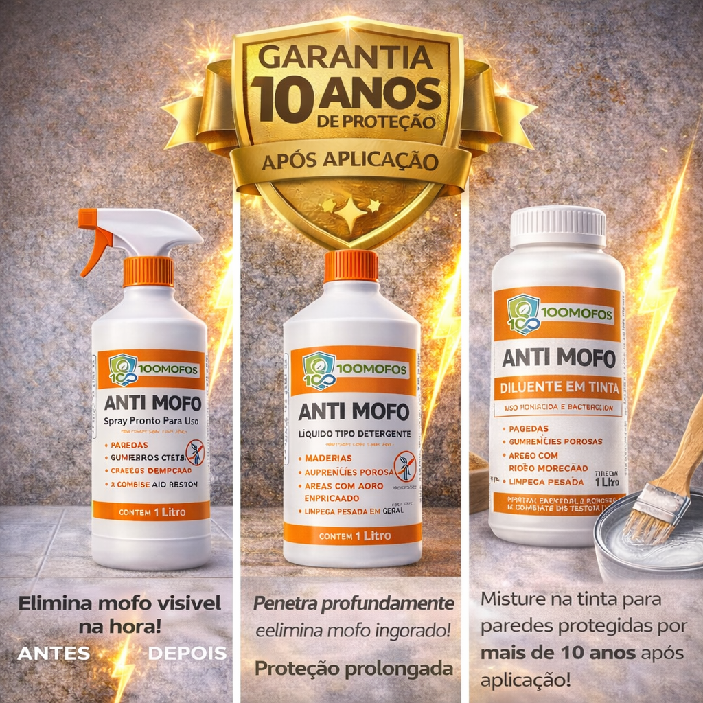 🧴 100MOFOS – LINHA COMPLETA ANTI MOFO